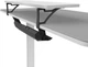 Biurko z elektryczną regulacją wysokości Cougar E-Star 140x60 cm White (4710483779664) - obraz 7