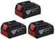 Zestaw Bosch Professional wkrętarka GSR 18V-65 + klucz udarowy GDX 18V-285 + młotowiertarka GBH 18V-22, 3 akumulatory GBA 5 Ah, ładowarka GAL 18V-40, torba M-bag (4053423619454) - obraz 8