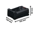 Zestaw Bosch Professional wkrętarka GSR 18V-65 + klucz udarowy GDX 18V-285 + młotowiertarka GBH 18V-22, 3 akumulatory GBA 5 Ah, ładowarka GAL 18V-40, torba M-bag (4053423619454) - obraz 9