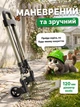 Складний візок для вантажів Helper HP - 1196 до 70 кг для складу багажу покупок візок для транспортування з телескопічною ручкою компактна ручна тачка для перевезення з еластичними тросами - зображення 5