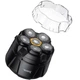 Круглая электробритва шейвер Hoco HP300 Six-blade Black - изображение 5
