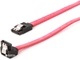 Кабель Cablexpert CC-SATAM-DATA90-0.3M SATA III, 30 см, червоний - зображення 1