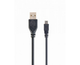 Кабель Cablexpert CCP-USB2-AM5P-6 USB 2.0 A Mini USB 5-pin, 1,8 м, чорний - зображення 3