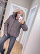 Жіноча зимова куртка з капюшоном K&ML 60 S (42 - 44) Коричневий (60 - 03) - зображення 2