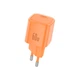Сетевое Зарядное Устройство Foneng Max40-EU USB-C GaN Charger (60W) Type-C to Type-C оранжевый - изображение 1