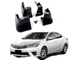 Брызговики Toyota Corolla 2013-2017 комплект 4шт для Toyota Corolla Europe 2013-2018 (3944) - изображение 1