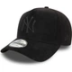 Кепка New Era Curved Brim Frame Faux Suede New York Yankees One size Black (60580814) - изображение 3