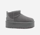 Уги на платформі UGG Classic Ultra Mini Platform Black 40 розмір сірі - изображение 3