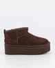 Уги на платформі UGG Classic Ultra Mini Platform Chocolate 40 розмір шоколадні - зображення 4
