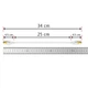 Мережеві кабелі Ercielook Cat 8 Ethernet RJ45 40 Гбіт/с, 0,25 м, 2 шт - зображення 3