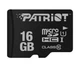 Карта пам яті Patriot LX PSF16GMDC10 microSDHC 16 ГБ UHS-I Class 10, чорна, без адаптера - изображение 1