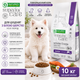 Сухой беззерновой корм для юниоров Nature's Protection Superior Care White Dogs Grain Free Junior All Breeds 10 кг - изображение 1