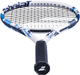 Ракетка для тенниса Babolat EVOKE TEAM синяя легкая для начинающих и любителей контроль мяча - изображение 2