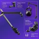 Пантограф для мікрофону Proove Gaming Arrow black - зображення 6