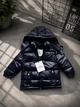 Дитяча куртка для хлопчика MONCLER 86-92 см темно-синя матова ЄВРОзима - зображення 1