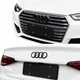 Емблеми набір AUDI (Ауді) A4 (B9) 273 мм 202 мм капот багажник комплект чорний глянець - зображення 5