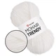 Пряжа YarnArt Mohair Trendy, Белый №101 - 100 г / 220 м, мохеровая пушистая пряжа для свитеров, шапок и шарфов - изображение 1
