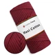 Пряжа Hobby Trend Maxi Cotton, Бордо №110 — плетений бавовняний шнур 4 мм для плетіння макраме, 55 м / 250 г - зображення 1