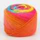 Пряжа YarnArt Lana Fresco, Яркое настроение №8113 - 100 г / 380 м, секционная шерстяная пряжа для шалей, бактусов, свитеров и аксессуаров - изображение 3