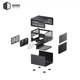 Корпус JONSBO N3 Black без БП (N3 Black) - изображение 9