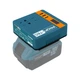 Аккумуляторный инвертор напряжения PROFI-TEC PCB1220 UltraCore 100 Вт 220 В три USB дисплей защита без аккумулятора и ЗУ - изображение 2