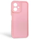 Чехол силиконовый Soft Touch для Tecno Spark Go 2 (KM4) розовый (Полная защита камеры) - изображение 1
