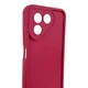 Чехол силиконовый Soft Touch для Tecno Pova 7 (LJ7 ) бордовый (Полная защита камеры) - изображение 3