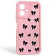 Чехол силиконовый Soft Touch с 3D принтом для Tecno Spark Go 2 розовый (Полная защита камеры) - изображение 1