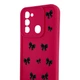 Чехол силиконовый Soft Touch с 3D принтом для Tecno Spark Go 2022 малиновый (Полная защита камеры) - изображение 4