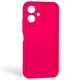 Чехол силиконовый Soft Touch для Tecno Spark POP 10 4G малиновый (Полная защита камеры) - изображение 1