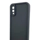 Чехол силиконовый Soft Touch для Samsung Galaxy A02 черный (Полная защита камеры) - изображение 4