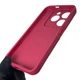 Чехол силиконовый Soft Touch с 3D принтом для TECNO Spark Go 2024 (BG6) бордовый (Полная защита камеры) - изображение 3