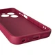 Чехол силиконовый Soft Touch с 3D принтом для TECNO Spark Go 2024 (BG6) бордовый (Полная защита камеры) - изображение 5