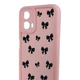 Чехол силиконовый Soft Touch с 3D принтом для Motorola G34 розовый (Полная защита камеры) - изображение 4