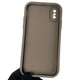 Чехол силиконовый Soft Touch с 3D принтом для Apple iPhone X коричневый (Полная защита камеры) - изображение 2