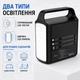 Павербанк ACL PW-155 CORE+ 100000 мА·год 22.5W Power Bank зі швидкою зарядкою, 4 USB, 2 Type-C, вбудованими кабелями та LED-світильником Чорний (UFTPW-155) - зображення 5