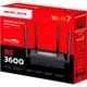 Беспроводной маршрутизатор MERCUSYS MR25BE с Wi-Fi 7 BE3600, поддержкой 2.4/5 ГГц, 3×GbE и 4 антеннами Black - изображение 4