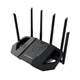 Беспроводной игровой маршрутизатор ASUS TUF Gaming BE6500 с Wi-Fi 7, 1×WAN и 3×LAN портами 2.5 Гбит/с Black (TUF-BE6500) - изображение 3