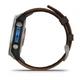 Авіаційний годинник Garmin D2 Mach 2 Titanium 47мм з Oxford Brown коричневим шкіряним ремінцем 010-02904-31 - зображення 3