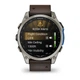 Авіаційний годинник Garmin D2 Mach 2 Titanium 47мм з Oxford Brown коричневим шкіряним ремінцем 010-02904-31 - зображення 6