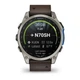 Авіаційний годинник Garmin D2 Mach 2 Titanium 47мм з Oxford Brown коричневим шкіряним ремінцем 010-02904-31 - зображення 7