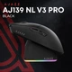 Бездротова миша Ajazz AJ139 Near Link V3 Pro+ Black (AJ139-NL-V3-PRO-B) - изображение 6