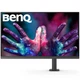 TFT 31.5" BenQ PD3205UA, IPS, 4K UHD, 99% sRGB, HDMI, DP, USB-С, USB-hub, HAS, колонки, темно- сірий (9H.LKGLA.TPE) - зображення 2