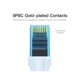 Патч-корд 3m RJ-45 cat 5e UTP blue Vention (VAP-A10-S300) - зображення 7