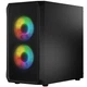 Корпус LogicConcept PORTOS MESH+GLASS ARGB fans 3x120mm BLACK без БЖ mATX (AM-PORTOS-10-0000000-0002) - зображення 2
