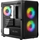 Корпус LogicConcept PORTOS MESH+GLASS ARGB fans 3x120mm BLACK без БЖ mATX (AM-PORTOS-10-0000000-0002) - зображення 5