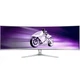 TFT 48.8" Philips 49M2C8900L, QD-OLED 5120x1440, вигн., 2xHDMI, DP, USB-C, USB-hub, HAS, кол (49M2C8900L/00) - изображение 1