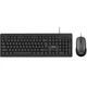 Комплект (клавіатура, миша) 2E MK401 Black (2E-MK401UB_UA) - зображення 1