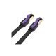 Патч-корд 15m UTP cat 7 RJ-45 flat black Vention (ICABN) - изображение 3