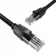 Патч-корд 1.5m UTP cat 6 RJ-45 flat black Vention (IBJBG) - изображение 3